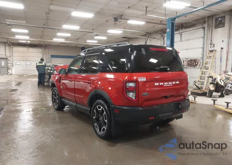 2022 Ford Bronco Sport Outer Banks from USA, damaged, VIN 3FMCR9C66NRD05805